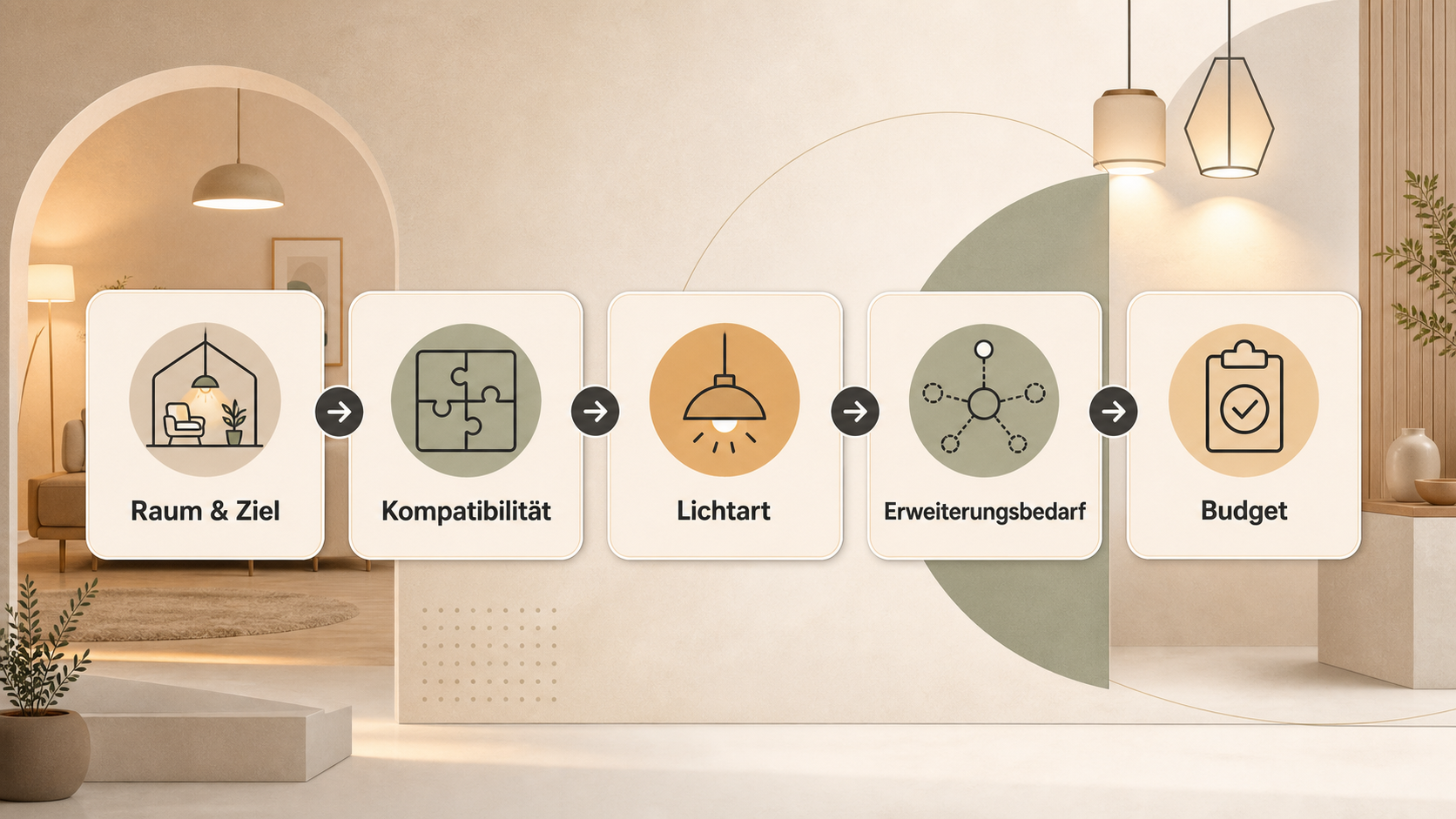 Macht die Kaufentscheidung als nachvollziehbare Reihenfolge von Anforderungen sichtbar
